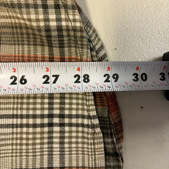 Harley Davidson Mens Long Sleeve Shirt Large Button Up Plaid Pocket Motorcycle - Picture 6 of 9